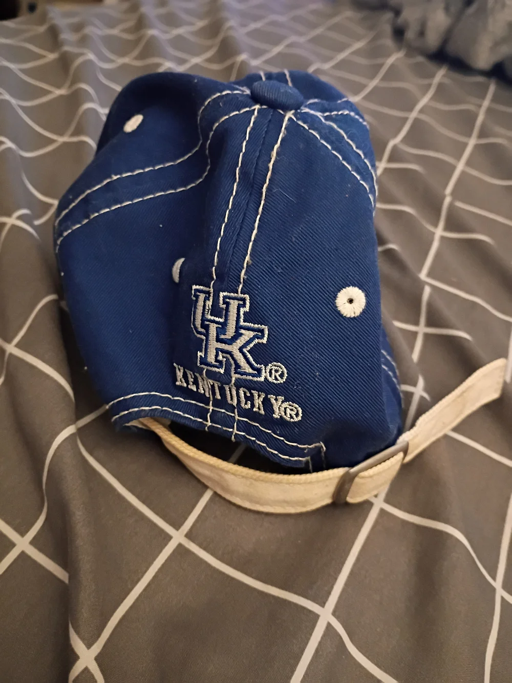 Kentucky Wildcats Kids Blue Baseball Cap with Embroidered Logo